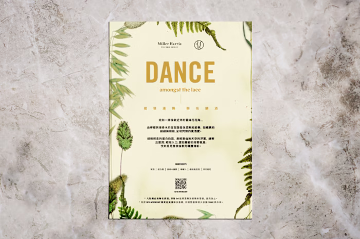 Miller Harris — Dance Amongst the Lace (Print DM)