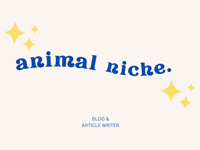 Article - Animal Niche