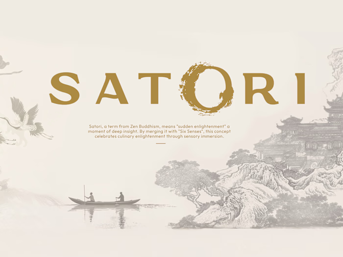 Satori. A journey of taste,