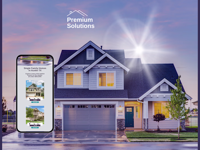 Real Estate Email Campaign for Premium Solutions