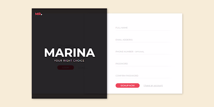 Login And SignUp Form