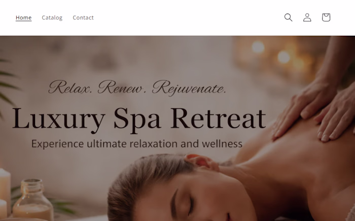 Designed a premium, calming website for a high-end spa, focu...