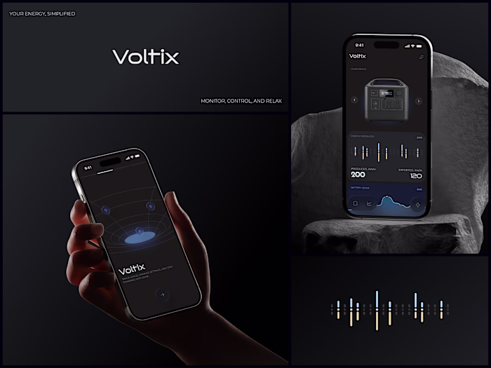 Voltix - Fintech Mobile +
