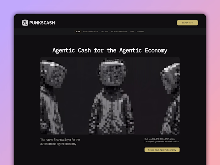 Punkscash explores an agentic economy