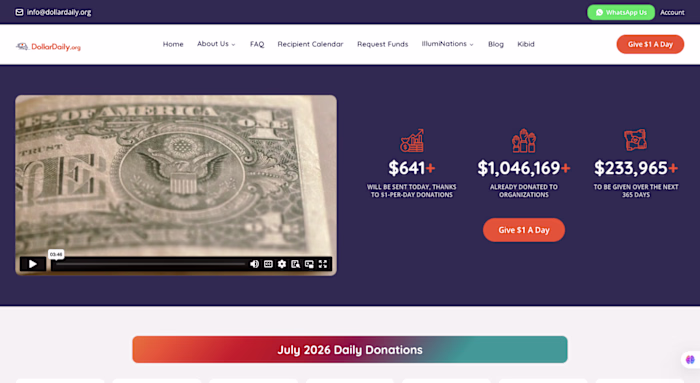 Dollar Daily is an online