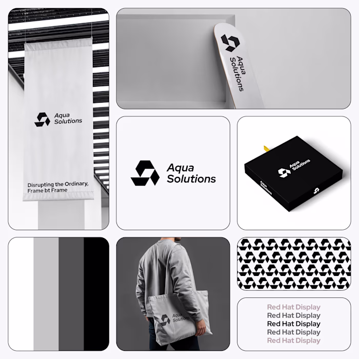Tech company logo design. His