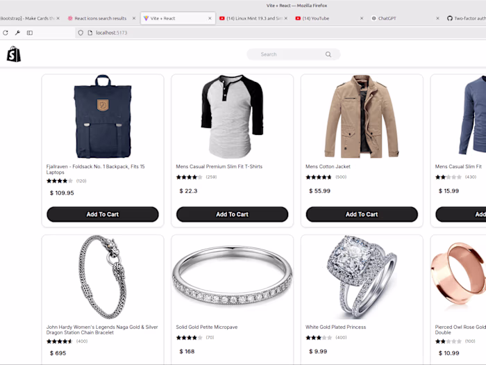 Ecommerce(Frontend)