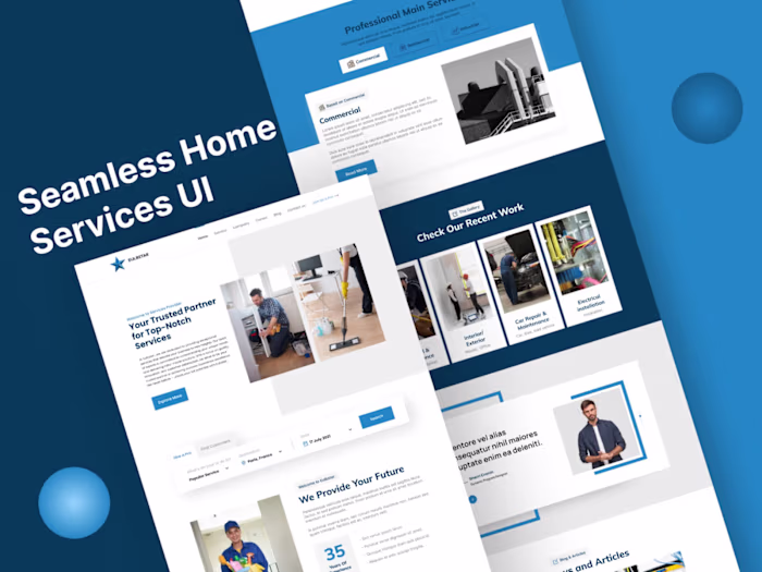 Smart Home Services – Website