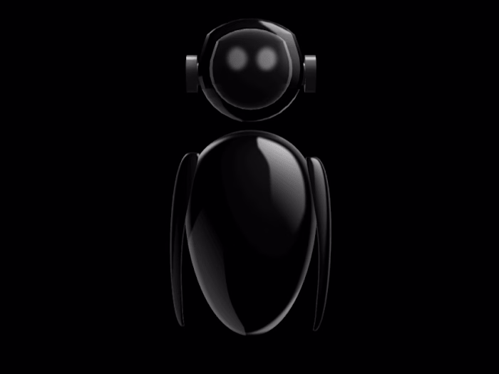 A 3D Robot made in Spline