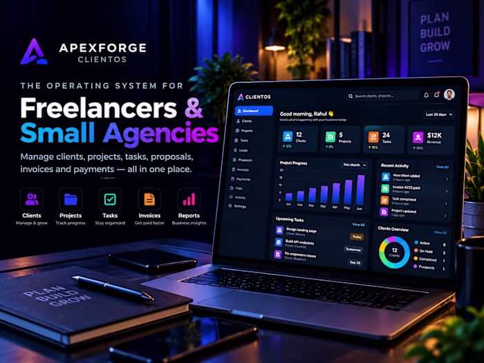 ApexForge ClientOS is a self-initiated