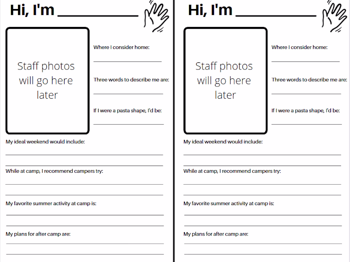 Office Worksheets