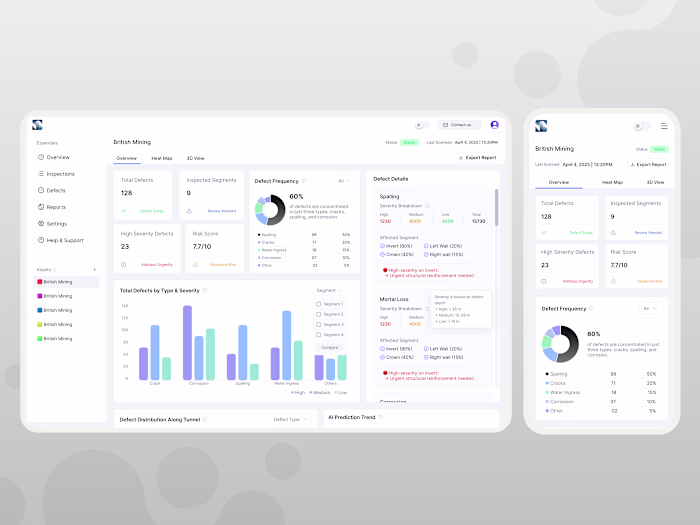 AI-Powered Defect Management Dashboard for JoltSynsor