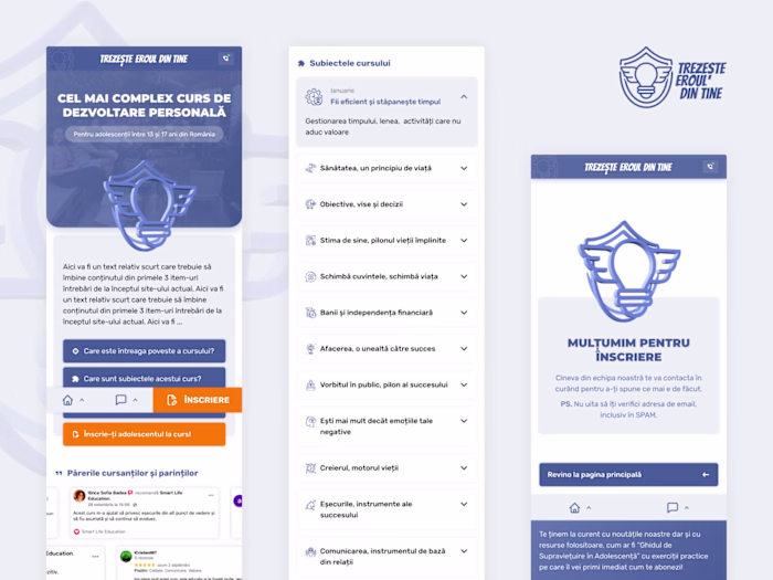 Eroul - Digital Platform for Educational Course