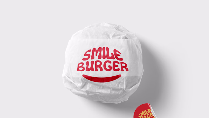 Smile Burger Logo Design
