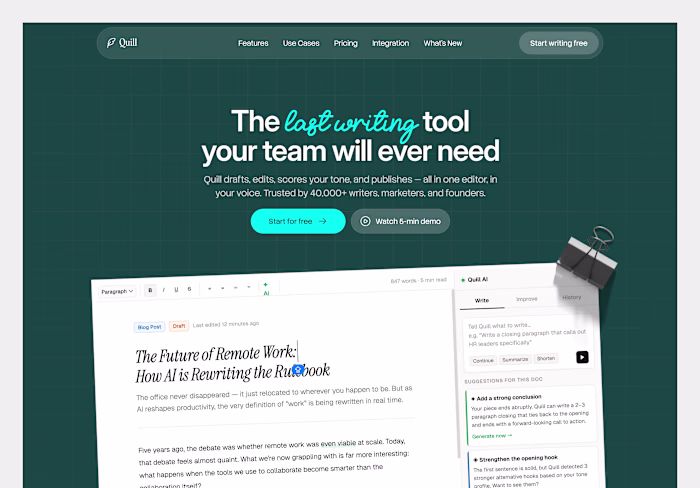 Designed this website hero section