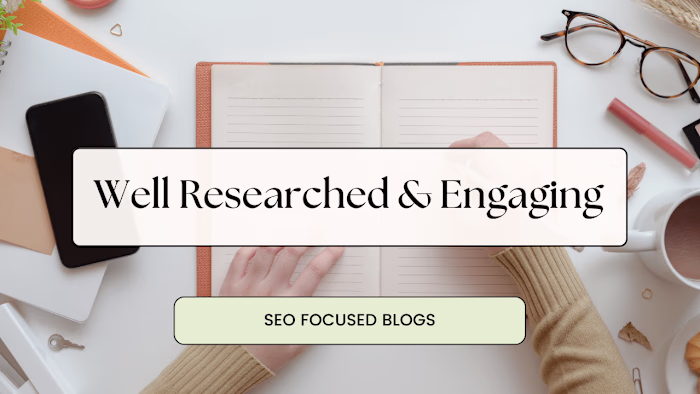 Write SEO blogs and articles for your business that convert
