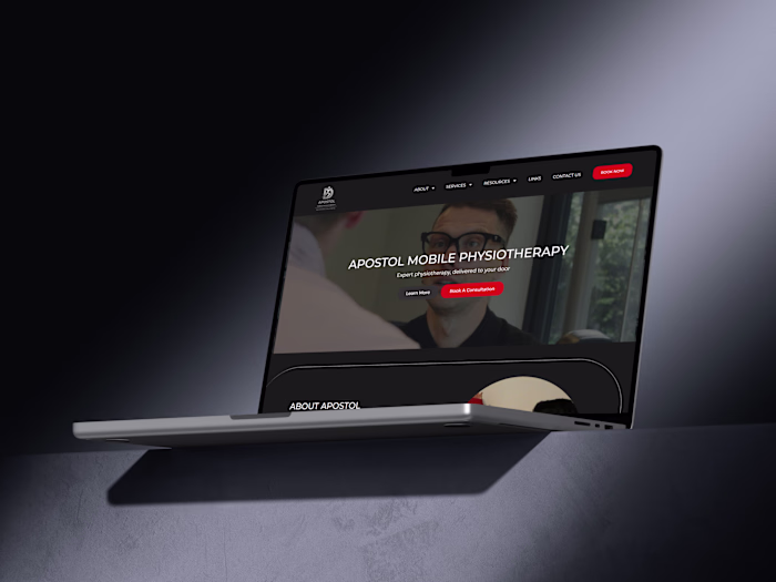 Apostol Physiotherapy | Custom Website Design & SEO - Grace Aja…