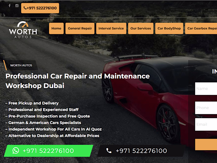 Social Media Management - Worth Autos