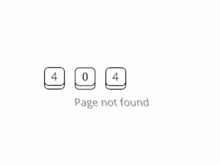 Error 404 