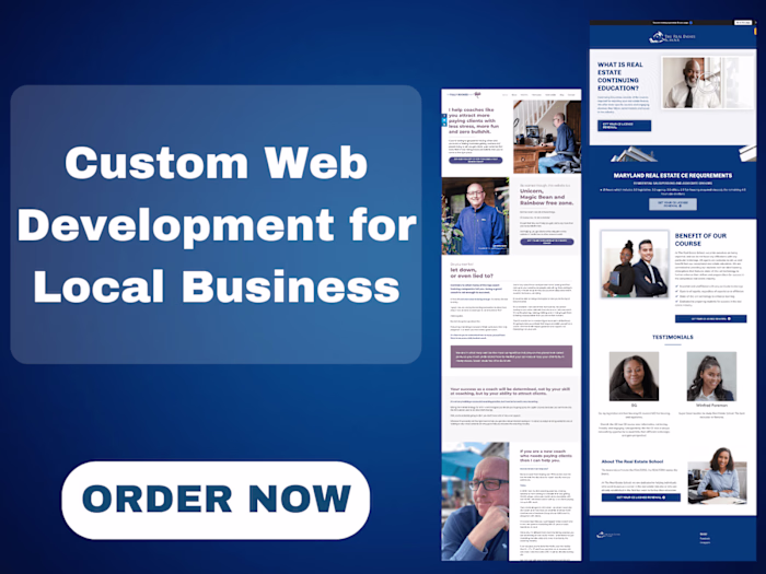 Custom Web Development for Local Business