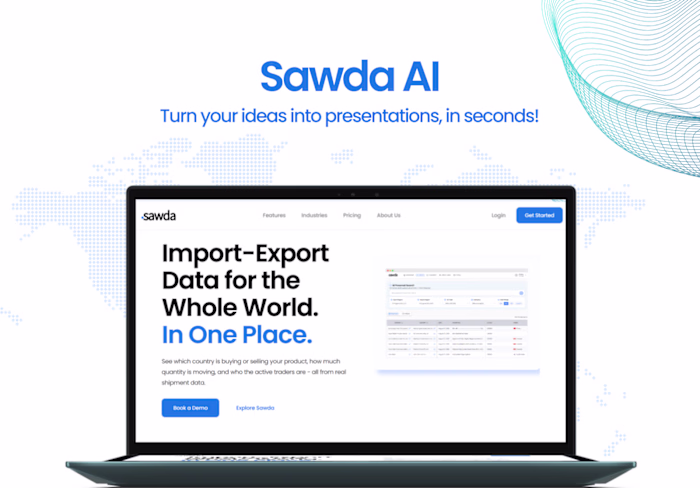 Sawda AI - Webflow Landing Page
