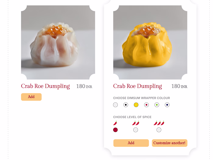 Design System | Hong Kong-based Dim Sum Brand