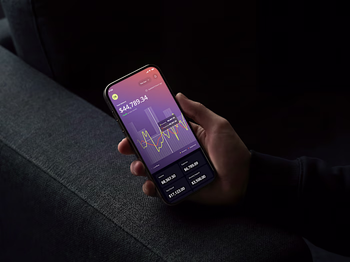 Finance Tracking App Design