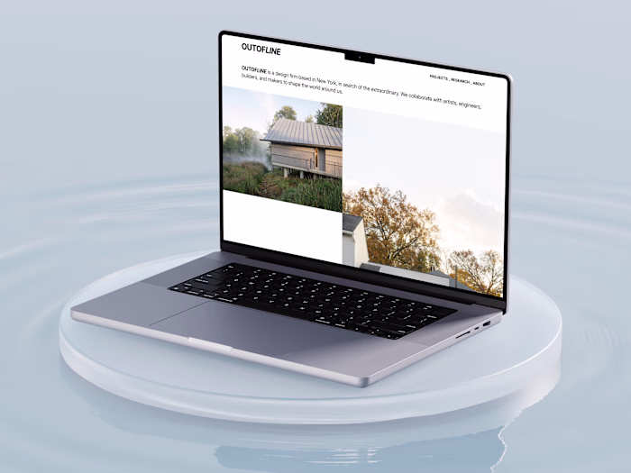 Figma to Framer Website Development for OUTOFLINE