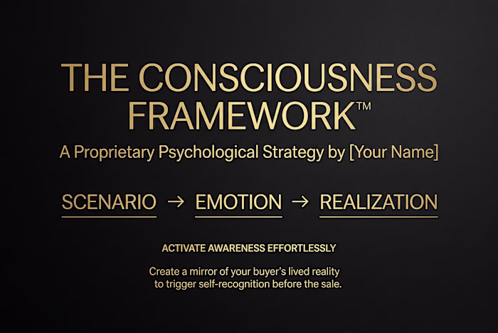 Master Ecommerce Conversions with The Consciousness Framework™
