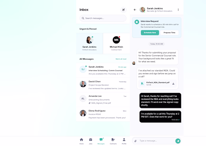 I designed a mobile iOS