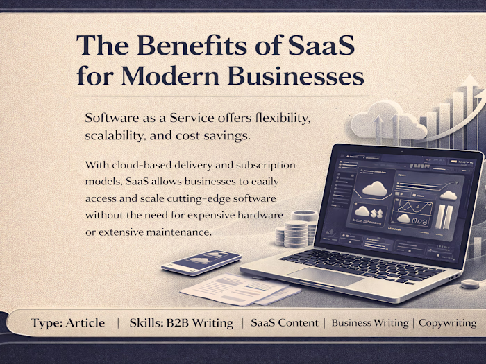 The Benefits of SaaS for Modern Businesses
