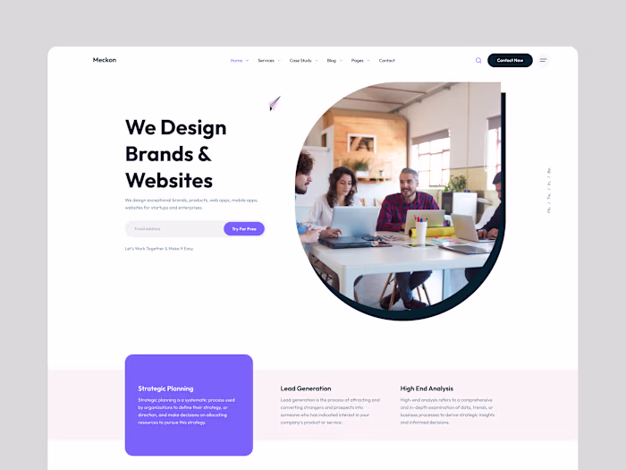 Digital Agency Landing Page
