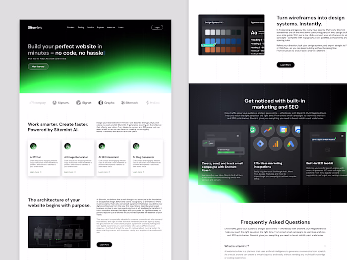 Sitemint AI Website Builder Enhancement