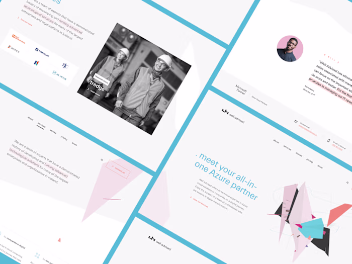 Well Advised: Website Design