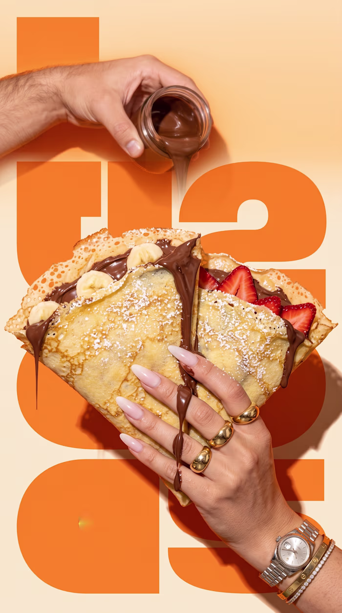 Artisan Crepe Commercial Campaign