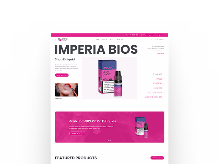 E- Commerce Website