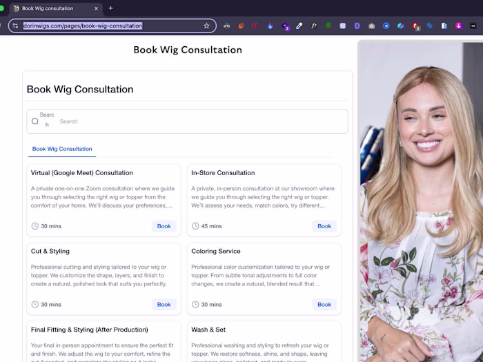 GoHighLevel CRM System Integration for Hollywood Wigs Brand