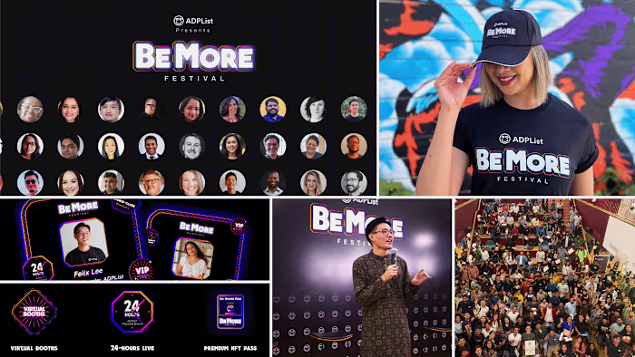 ADPList BeMore - Identity Design on Behance