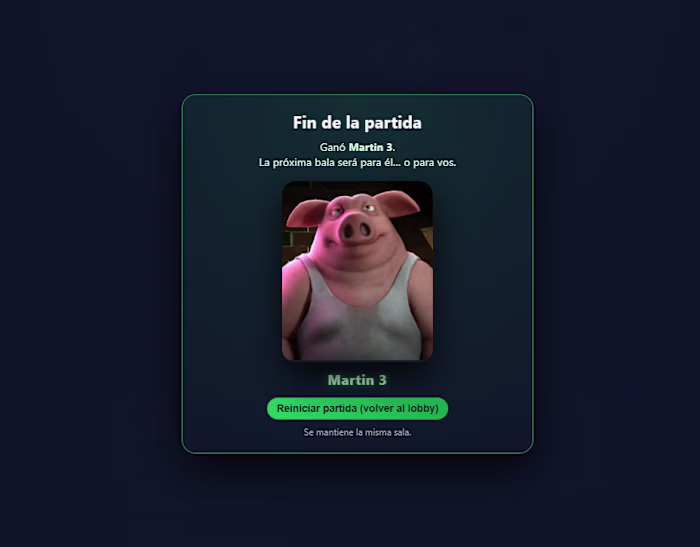 Online card game based on