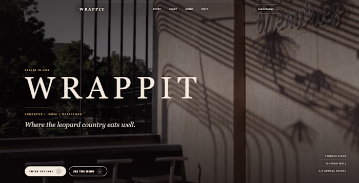 Wrappit Cafe is a concept