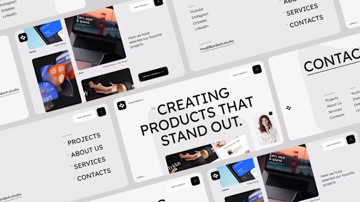 Studio Bardach – UI / UX Design