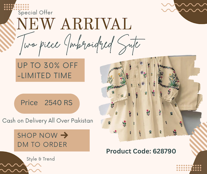 Cream Embroidered Dress – Fashion