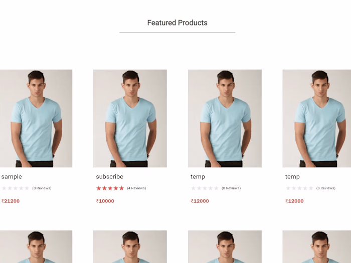Ecommerce Web App