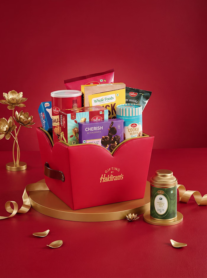 Haldiram's™ — Premium Curated Gift Basket Packaging