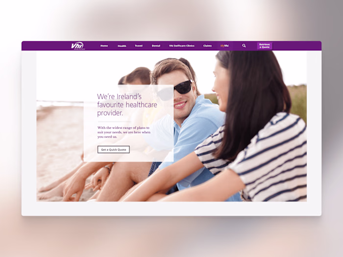 VHI Health Insurance Website