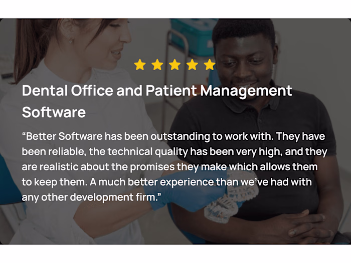 Application for Dental Support Organization