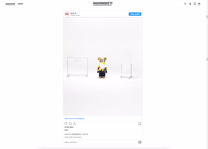 LEVI'S - Stop-Motion