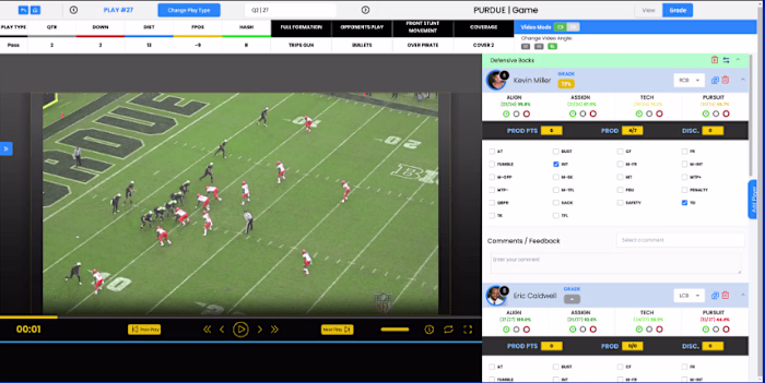 Football Players Grading Software