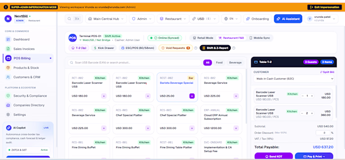 Hybrid Commercial Workflows (e.g Retail