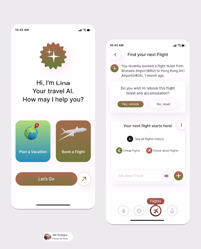 Book your next flight effortlessly